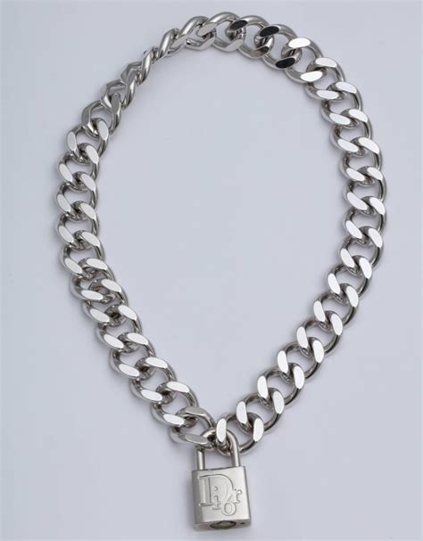 dior lock necklace silver|Dior lock necklace lisa rinna.